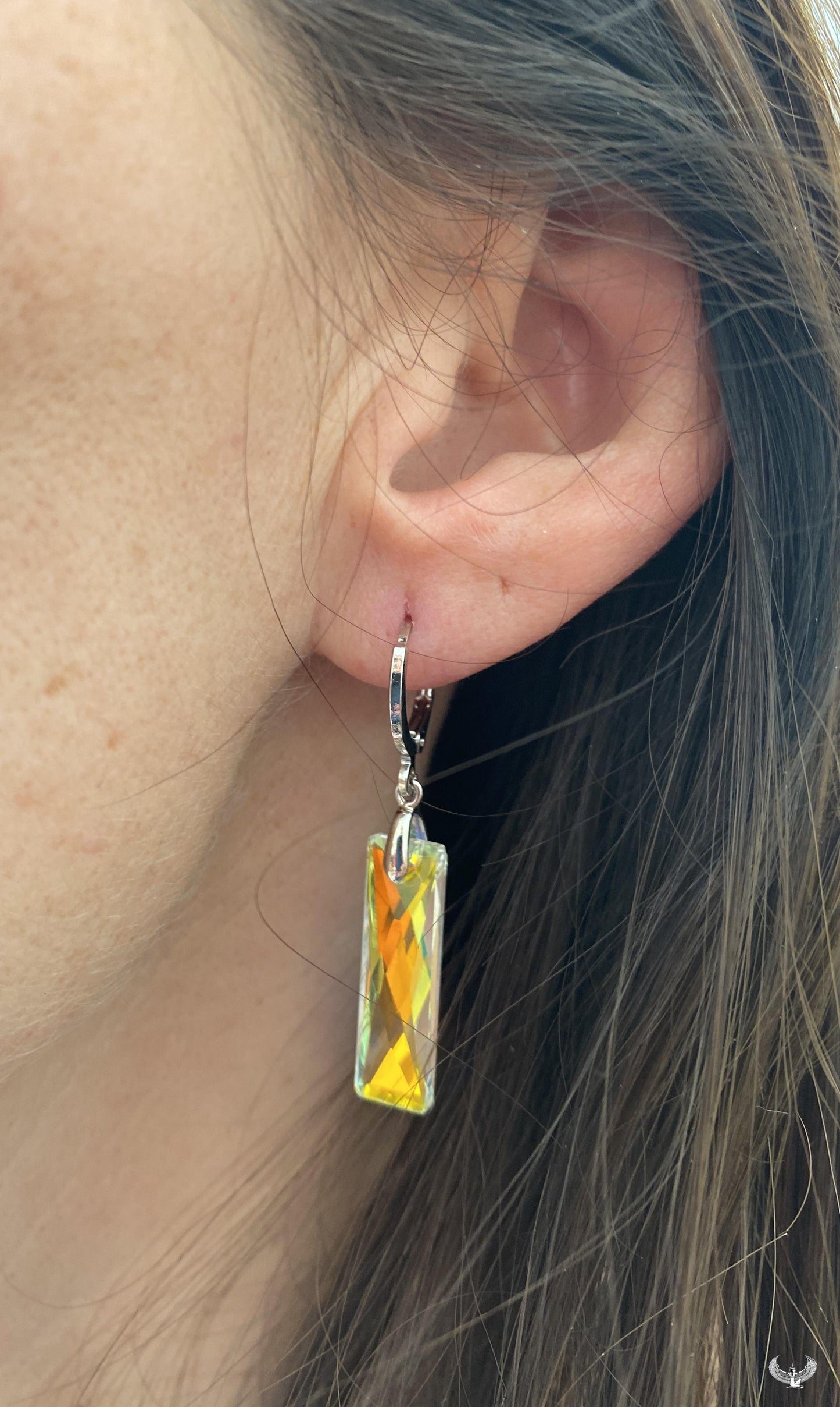 Boucles d'oreilles Cristal