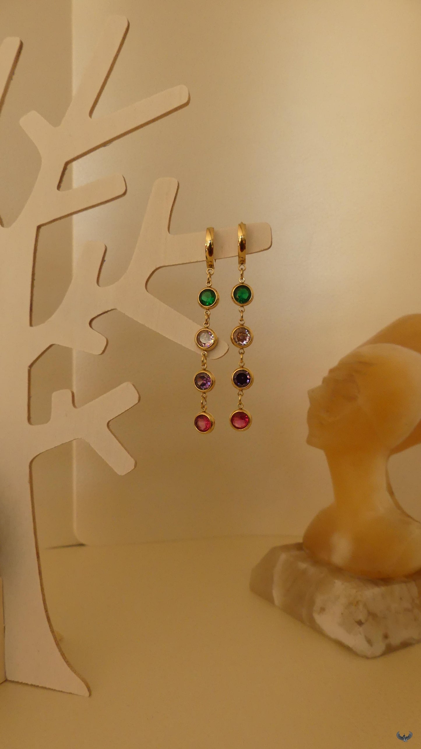 Boucles d'oreilles Fidjy