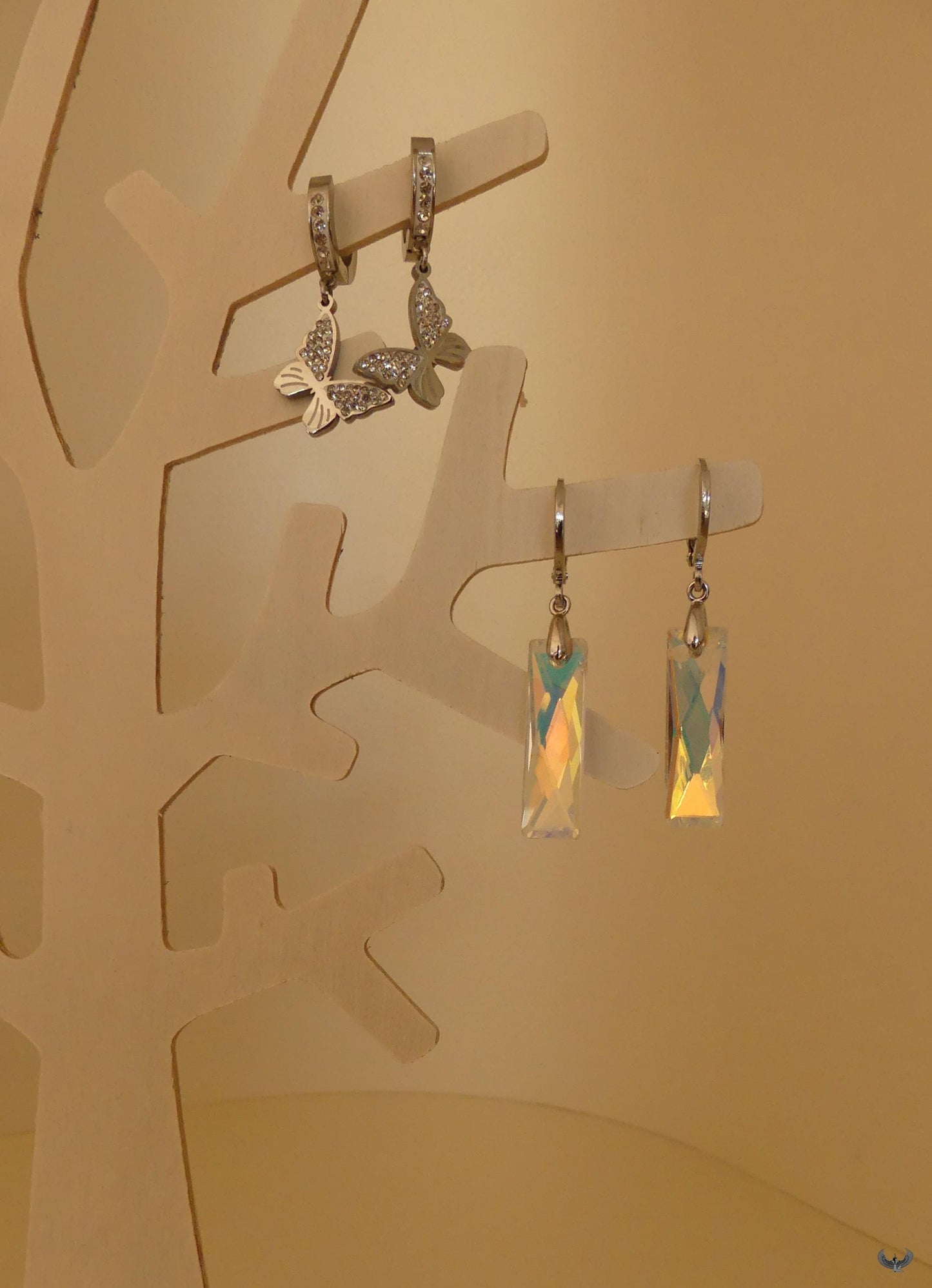 Boucles d'oreilles Cristal